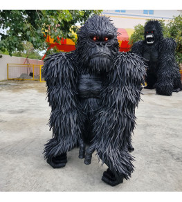 Gorilla sitzend Gummi 147...
