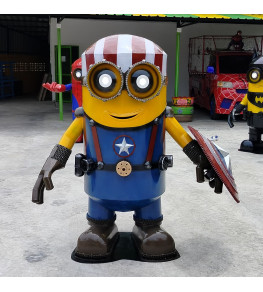 Minion Captain America in...