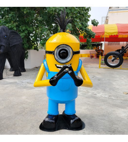 Minion Thai in Gelb-Hellblau