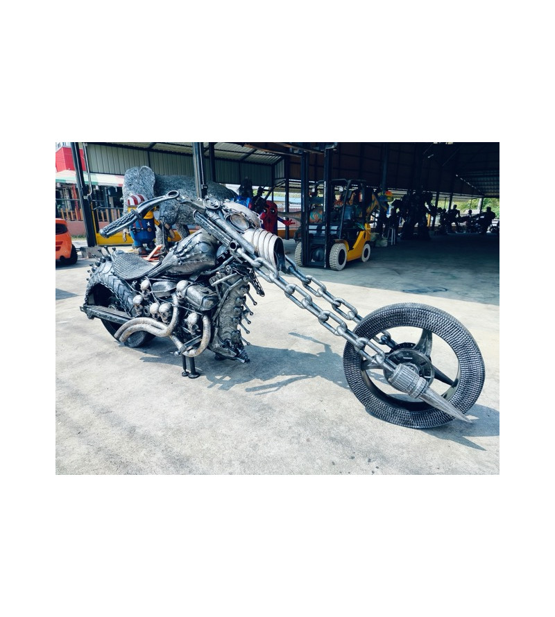 Металлическая скульптура Fantasy Chopper Custom