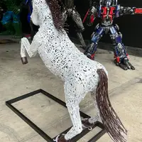 Horse, from behind at an angle