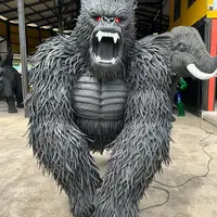 King Kong, front, eyes lit