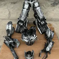 Megatron, taken apart for transport