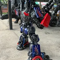 Optimus Prime, die Beine von der Seite